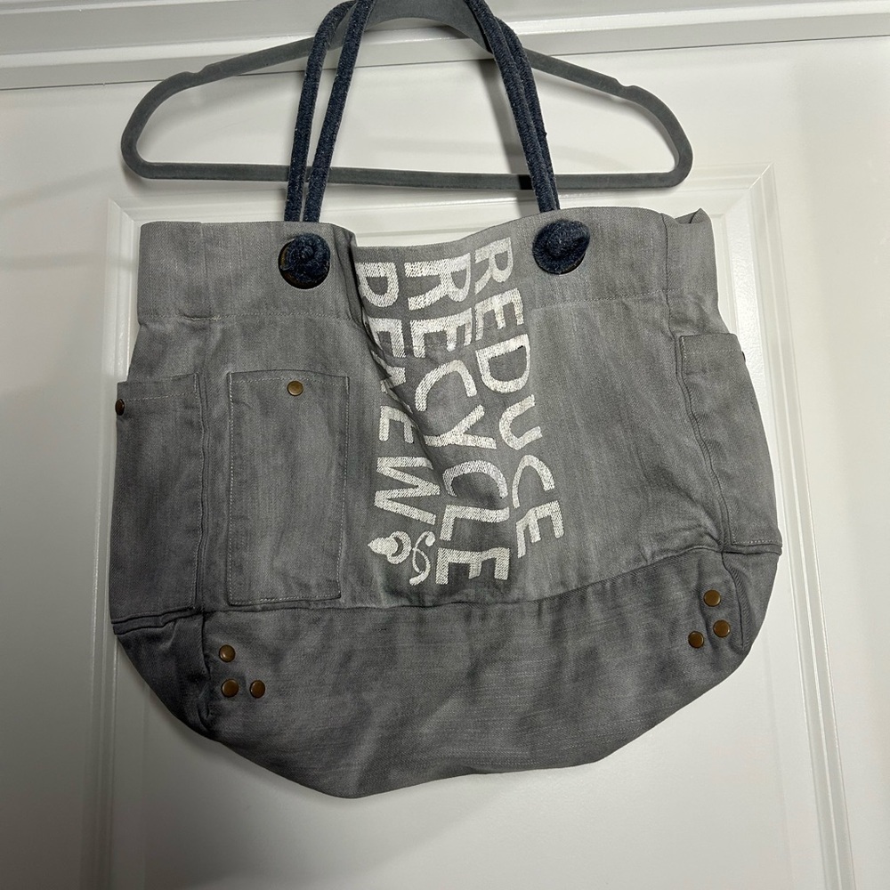 Beau Bag-Gray Eco-Friendly Tote‎ Bag